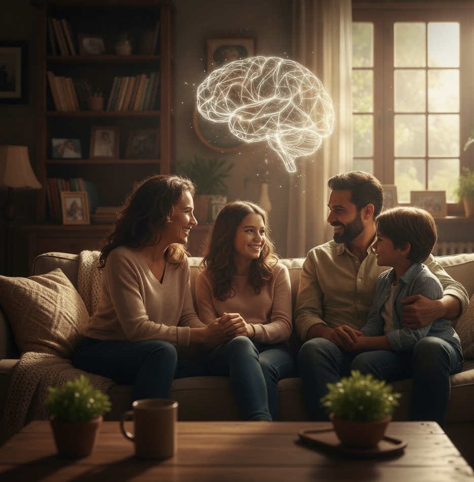 Desenvolvimento da autoestima em adolescentes: Construindo relações de confiança familiar.